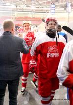 Photo hockey match Denmark - France le 18/04/2019