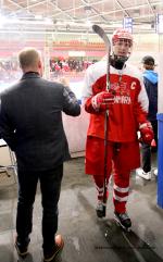 Photo hockey match Denmark - France le 18/04/2019