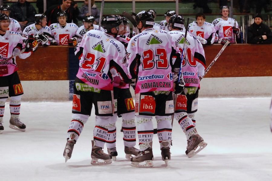 Photo hockey match Dijon  - Amiens 
