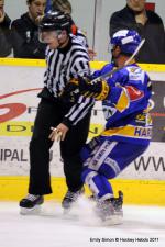 Photo hockey match Dijon  - Angers  le 05/11/2011