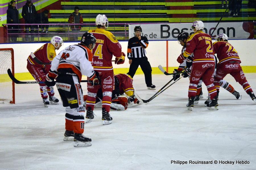 Photo hockey match Dijon  - Bordeaux