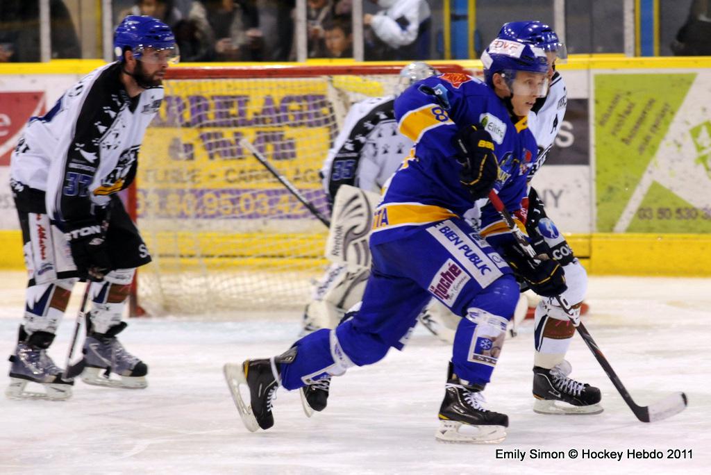Photo hockey match Dijon  - Brest 