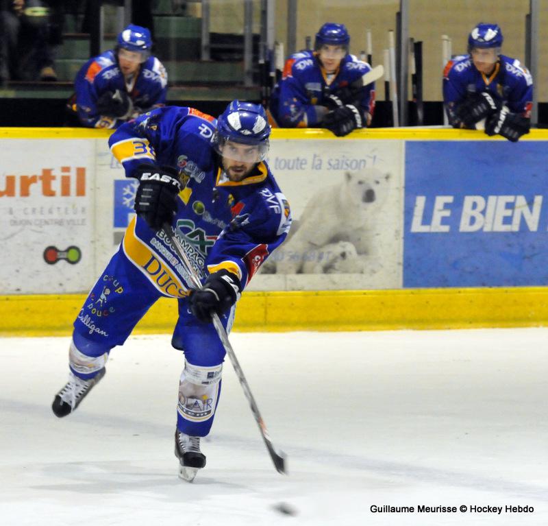 Photo hockey match Dijon  - Caen 