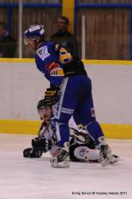 Photo hockey match Dijon  - Caen  le 22/10/2011