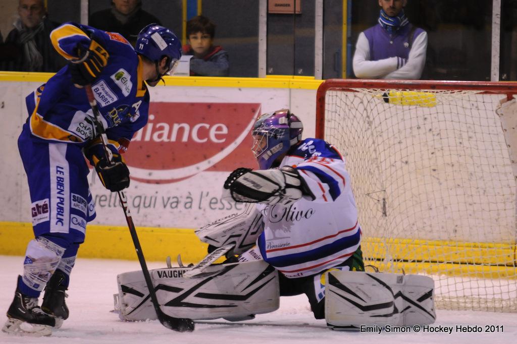 Photo hockey match Dijon  - Caen 