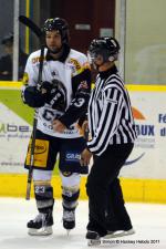Photo hockey match Dijon  - Chamonix  le 17/09/2011