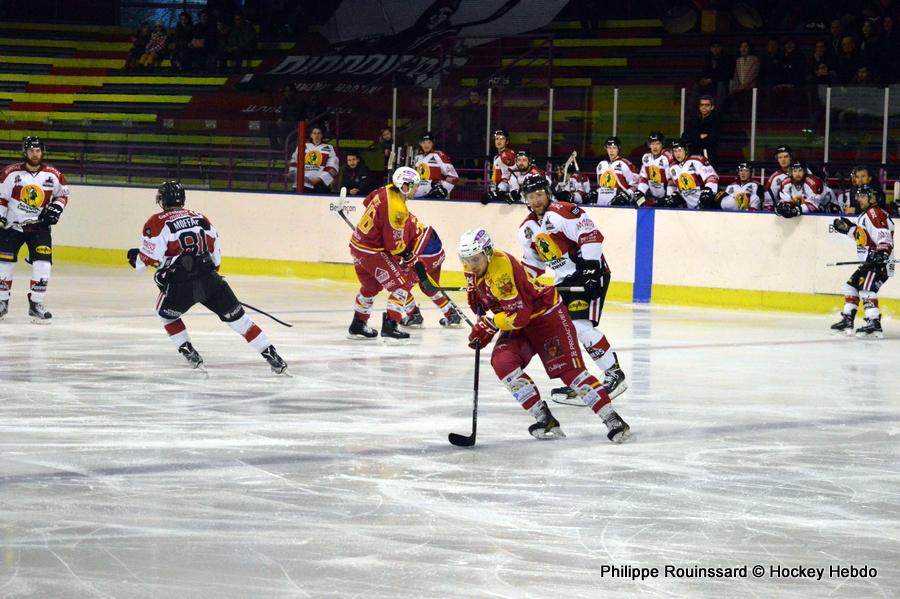 Photo hockey match Dijon  - Chamonix / Morzine