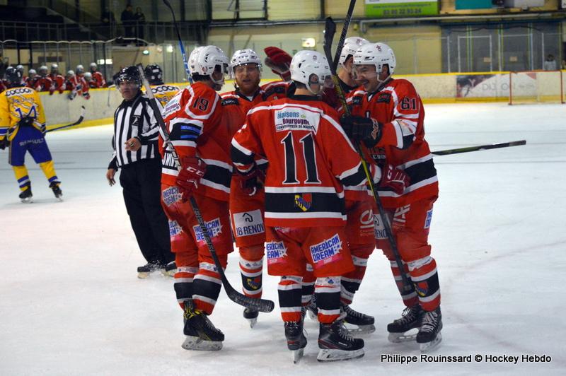 Photo hockey match Dijon  - Compigne
