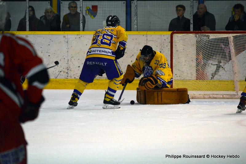 Photo hockey match Dijon  - Compigne