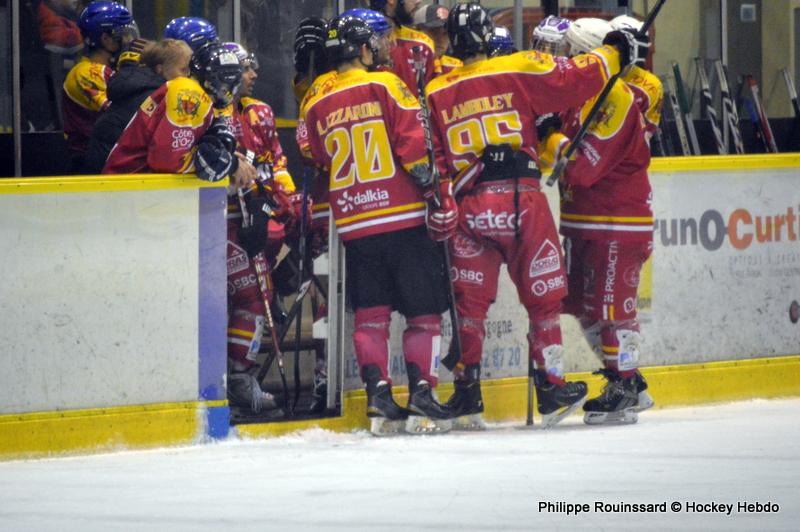 Photo hockey match Dijon  - Epinal 