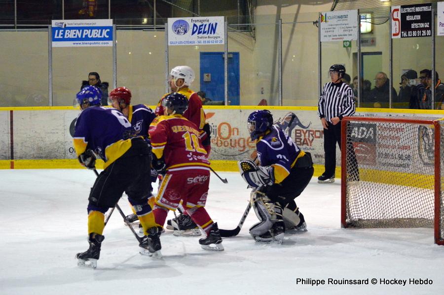 Photo hockey match Dijon  - Fontenay sous Bois