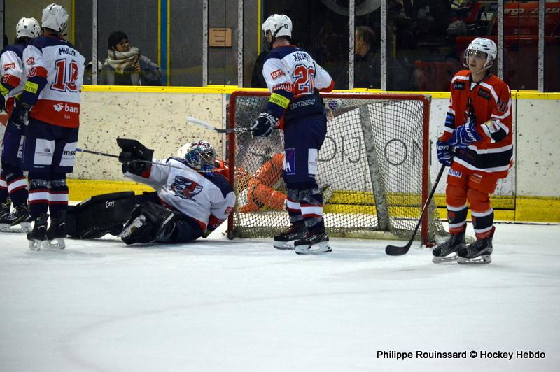 Photo hockey match Dijon  - Luxembourg