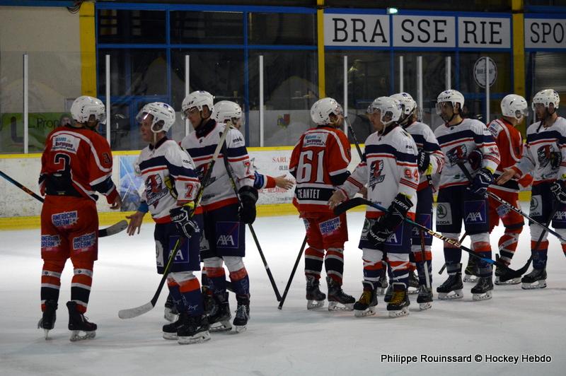 Photo hockey match Dijon  - Luxembourg