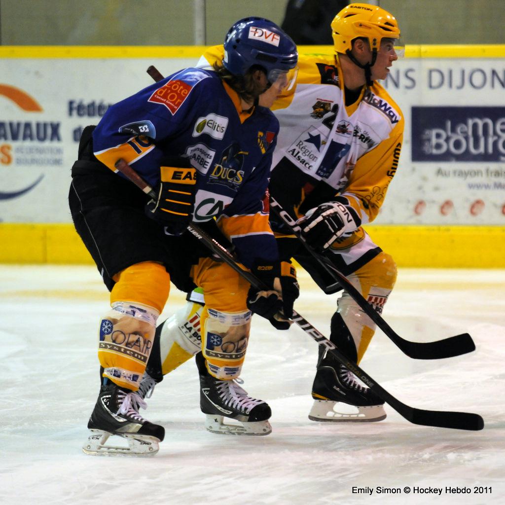 Photo hockey match Dijon  - Strasbourg 