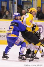 Photo hockey match Dijon  - Strasbourg  le 24/01/2012