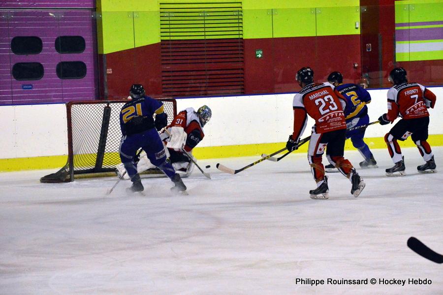 Photo hockey match Dijon II - Valenciennes