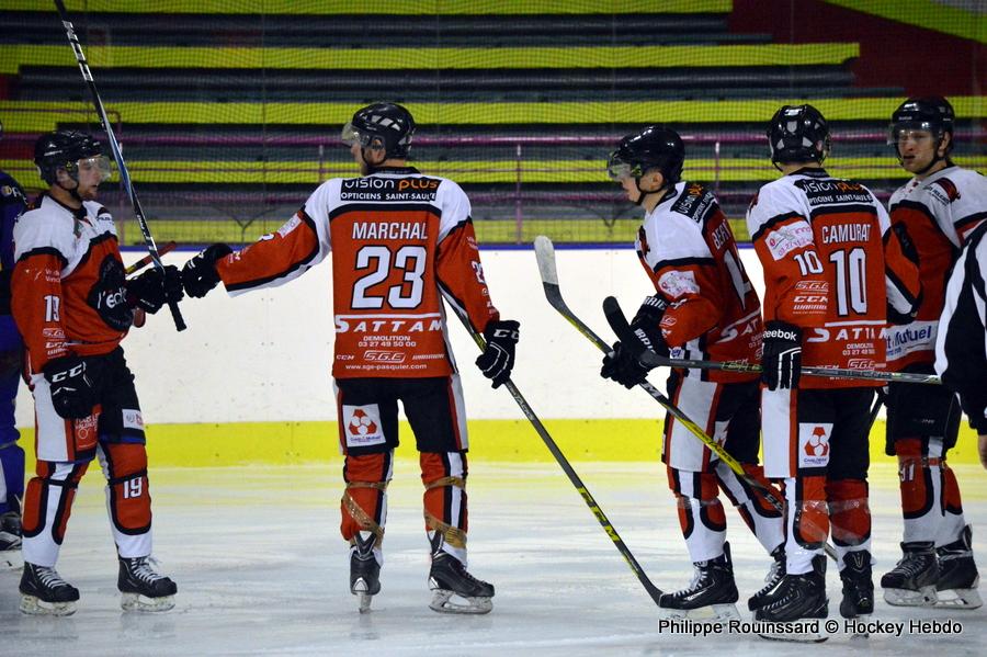 Photo hockey match Dijon II - Valenciennes