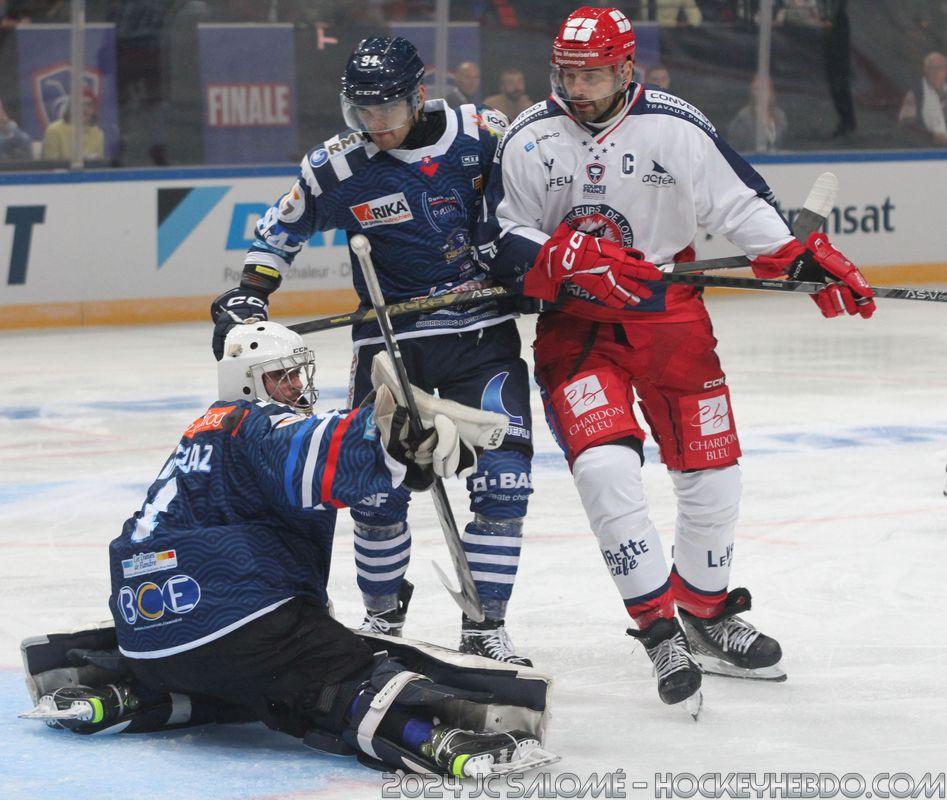 Photo hockey match Dunkerque - Grenoble 