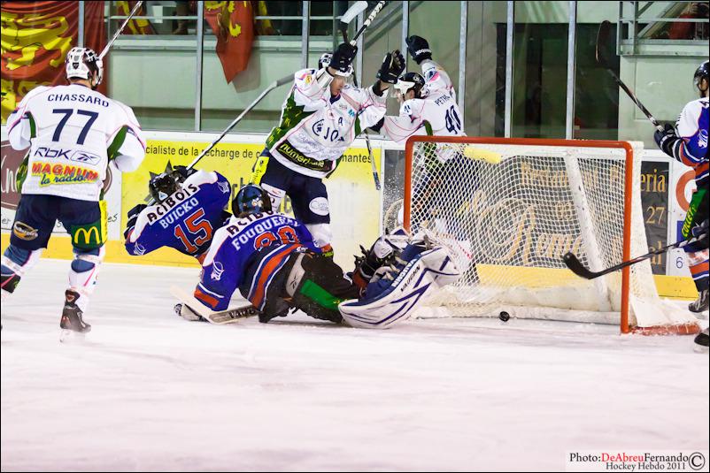Photo hockey match Epinal  - Caen 