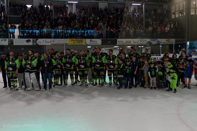 Photo hockey match Epinal  - Courbevoie 