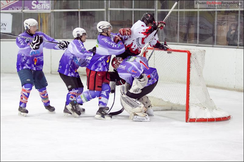 Photo hockey match Epinal  - Valenciennes