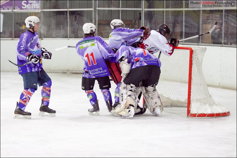 Photo hockey match Epinal  - Valenciennes