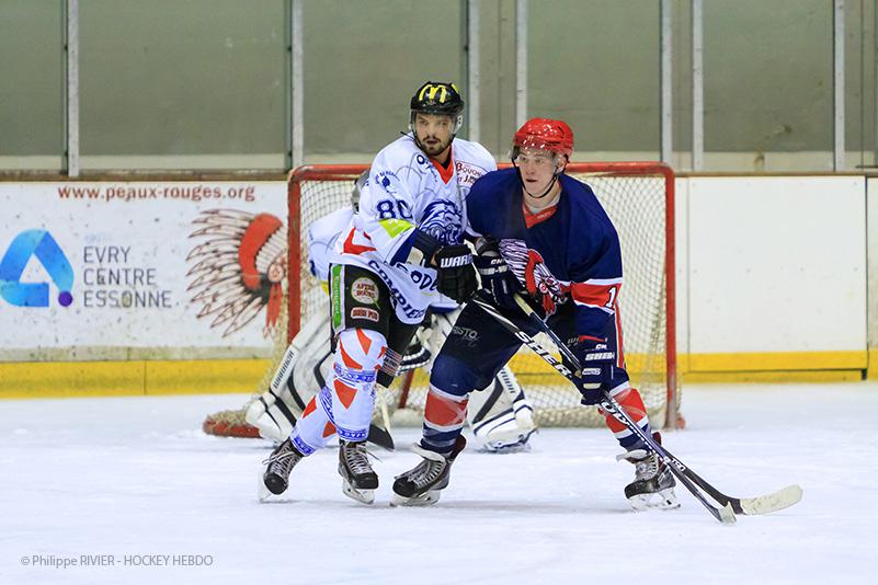 Photo hockey match Evry  - Compigne