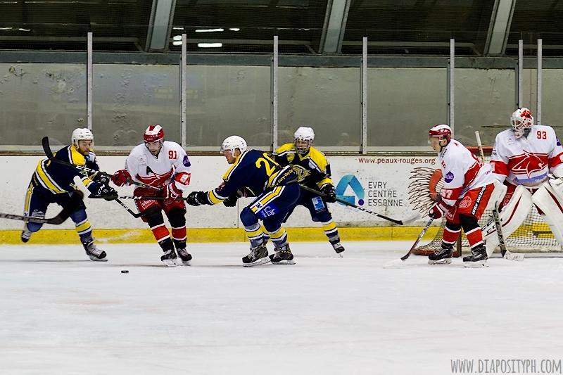 Photo hockey match Evry / Viry - Valence