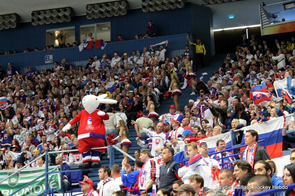 Photo hockey match Finland - Slovakia
