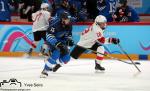 Photo hockey match Finland - Switzerland le 20/01/2020