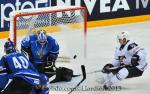 Photo hockey match Finland - United States of America le 08/05/2013