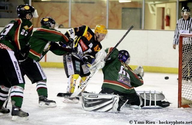 Photo hockey match Font Romeu - Roanne