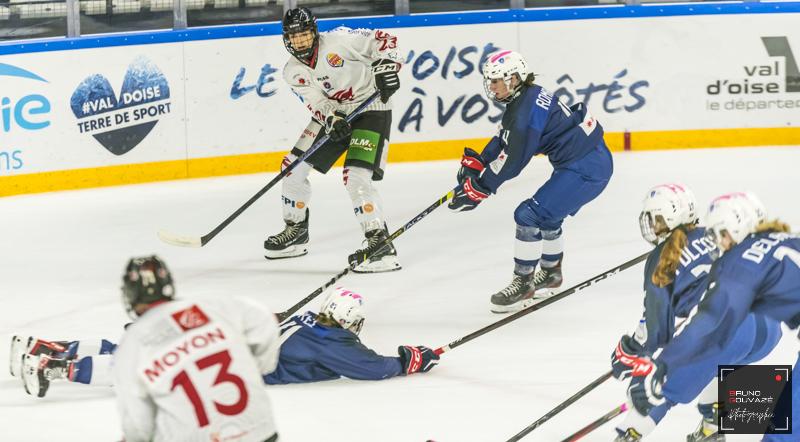 Photo hockey match France / Féminin - Amiens / Féminin