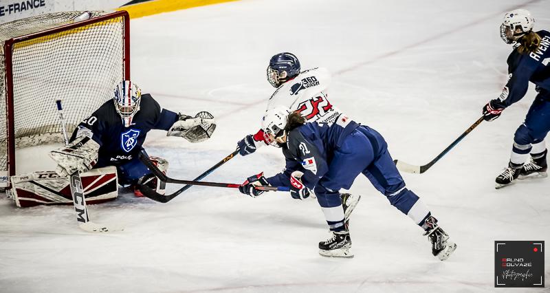 Photo hockey match France / Fminin - Caen U20