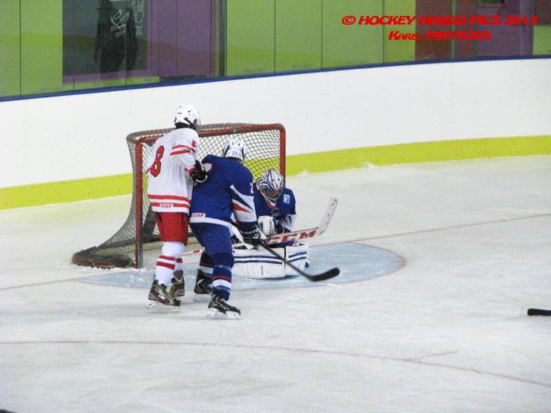 Photo hockey match France - Poland