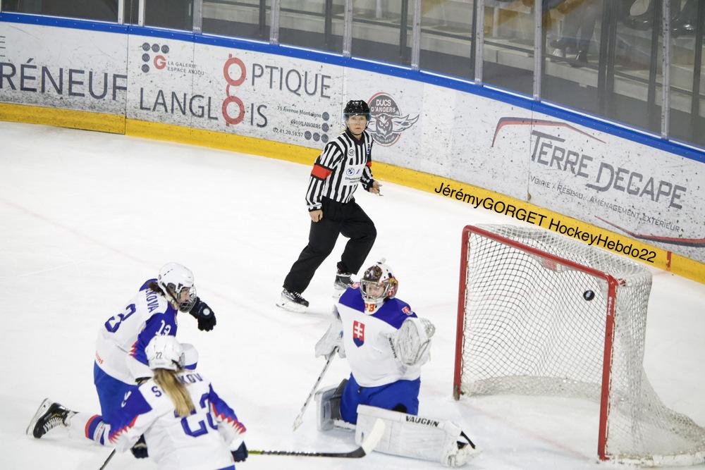 Photo hockey match France - Slovakia