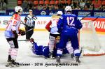 Photo hockey match France - Switzerland le 24/04/2015