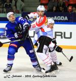 Photo hockey match France - Switzerland le 24/04/2015
