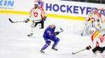 Photo hockey match France - Switzerland le 09/04/2017