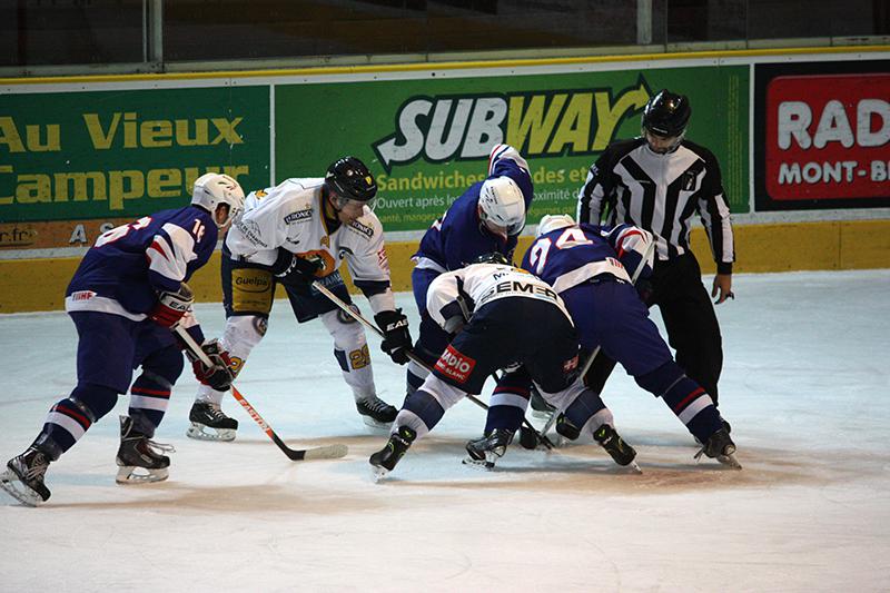 Photo hockey match France U20 - Chamonix 