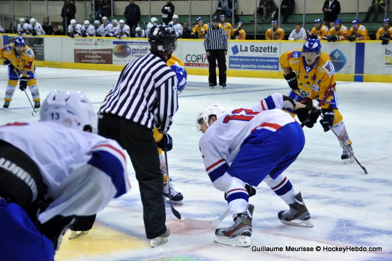 Photo hockey match France U20 - Dijon 