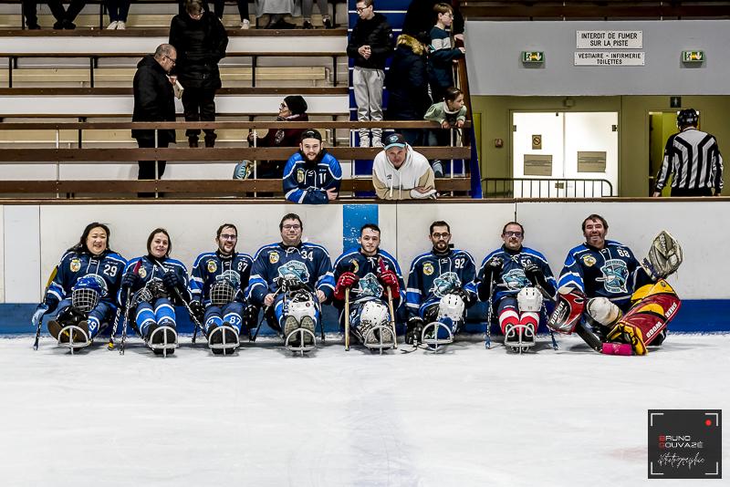 Photo hockey match Franconville - Neuilly/Marne