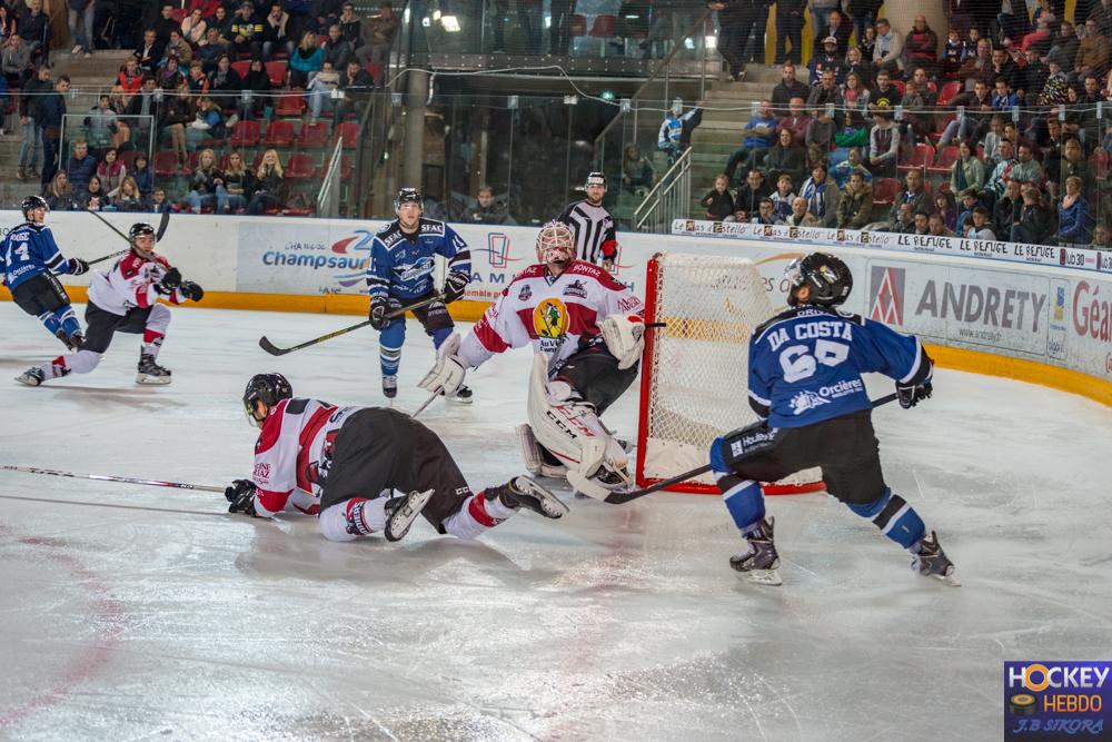 Photo hockey match Gap  - Chamonix / Morzine