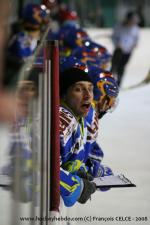 Photo hockey match Gap  - Courbevoie  le 22/11/2008