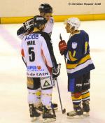 Photo hockey match Garges-ls-Gonesse - Caen  le 01/11/2008