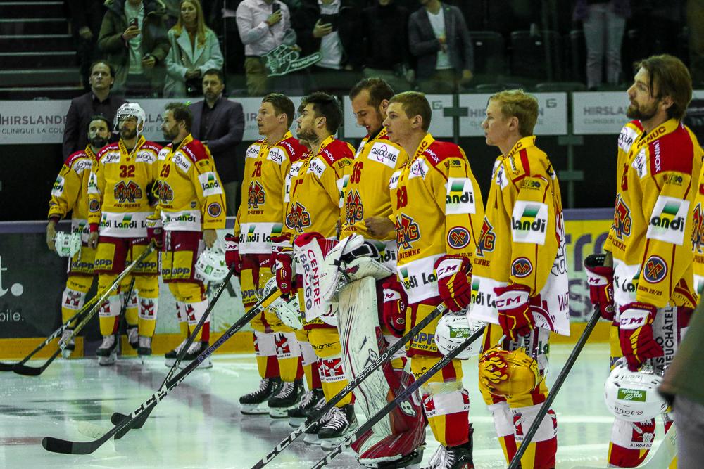Photo hockey match Genve - Bienne
