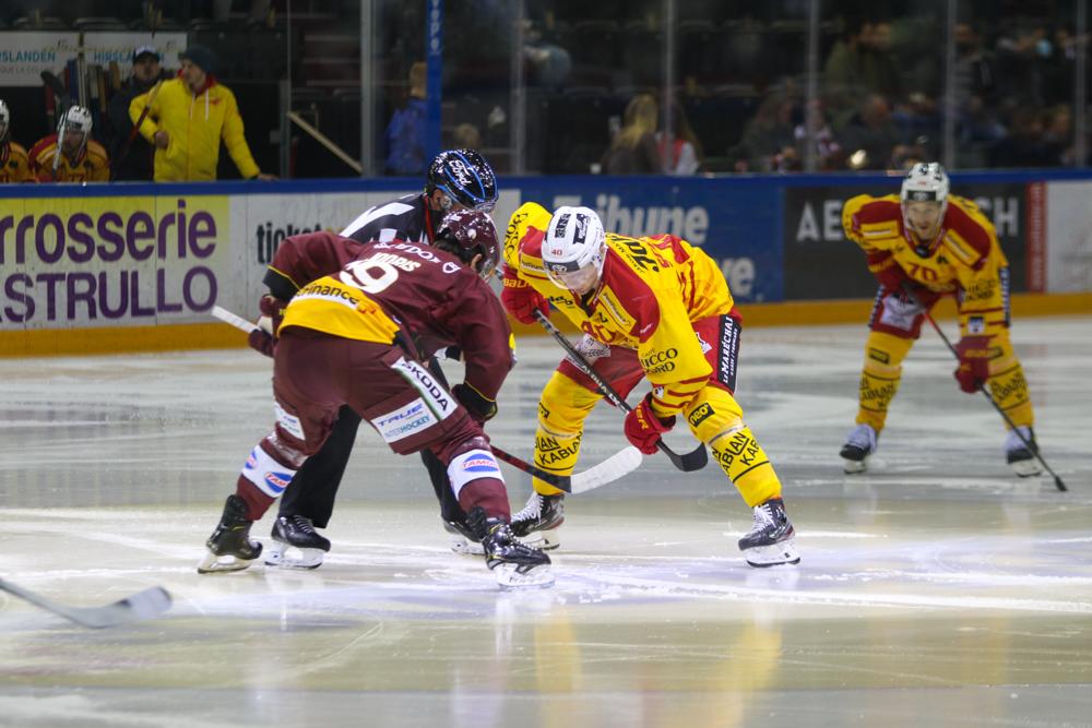 Photo hockey match Genve - Langnau