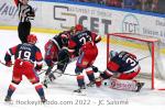 Photo hockey match Grenoble  - Angers  le 17/01/2023