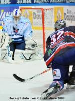 Photo hockey match Grenoble  - Angers  le 28/11/2009