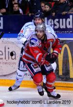 Photo hockey match Grenoble  - Angers  le 07/12/2010